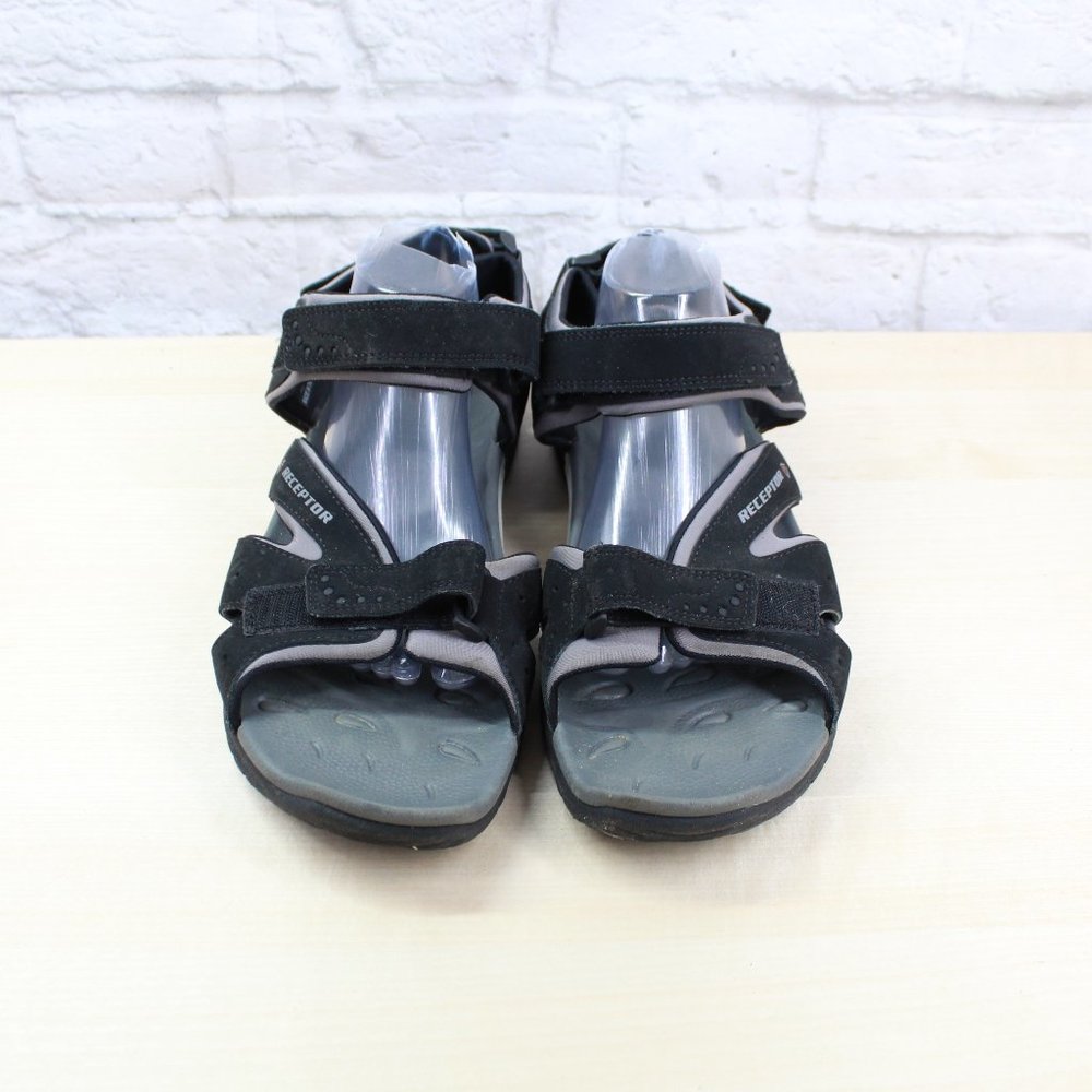 Ecco Women's Receptor Yucatan Black Suede Waterproof Hiking Sport Sandals 10.5 - Picture 5 of 9